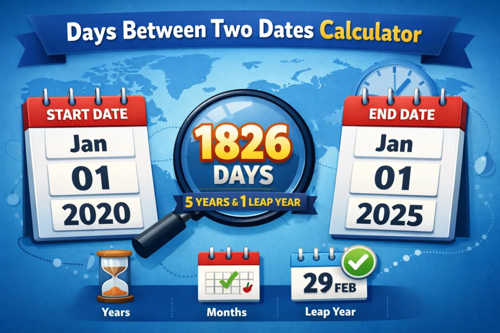 7 Powerful Ways to Use a Days Between Two Dates Calculator – Count Exact Days, Months & Years Instantly