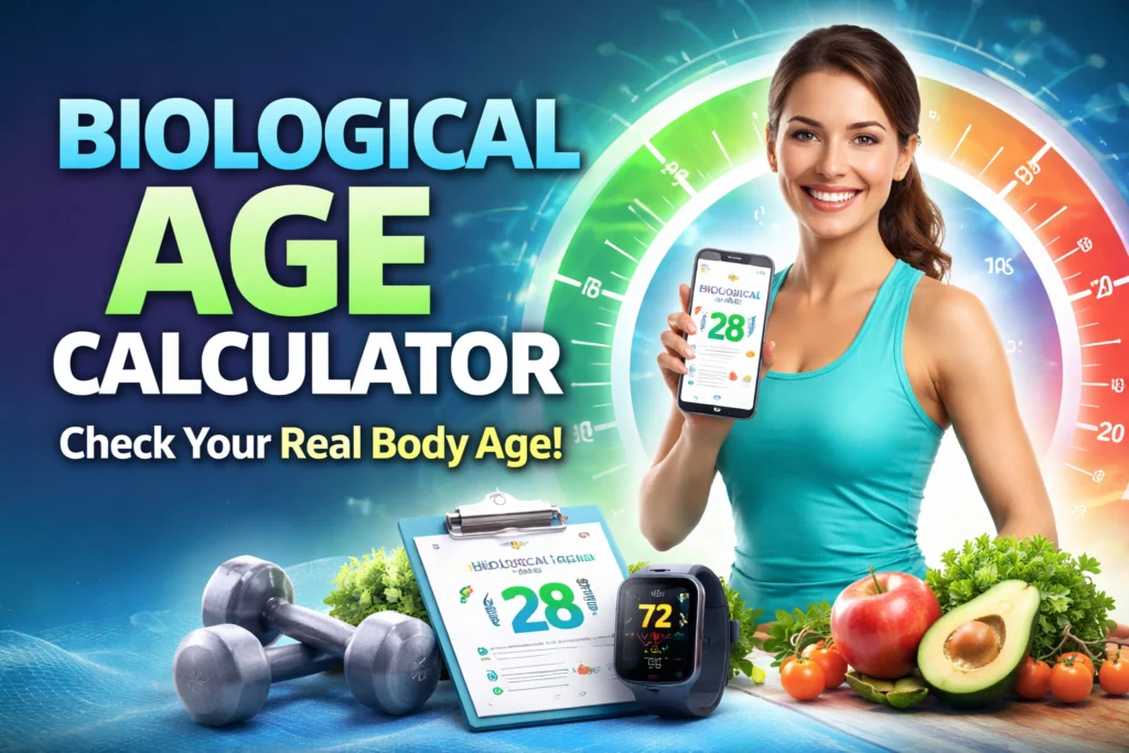Free Biological Age Calculator – Discover Your Real Body Age