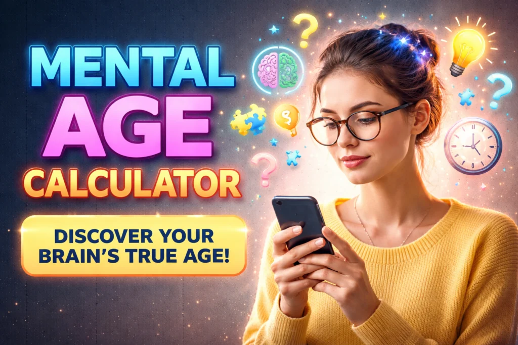 Free Mental Age Calculator – Discover Your Real Brain Age