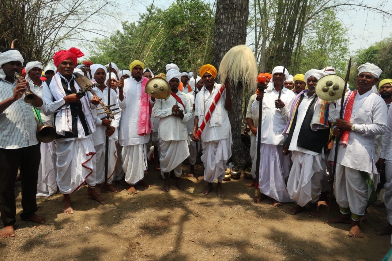 Gond tribal community in India