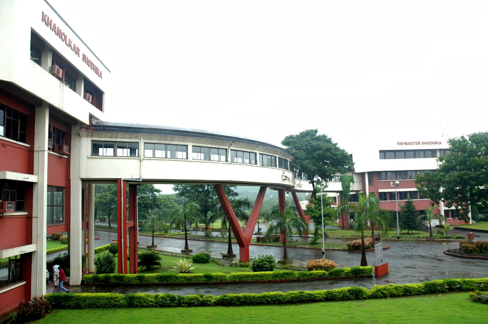 ACTREC Khanolkar Shodhika building and skybridge in Kharghar Navi Mumbai