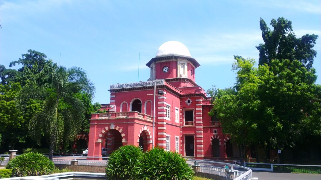 Anna University campus building in Chennai, relevant to TANCET 2026