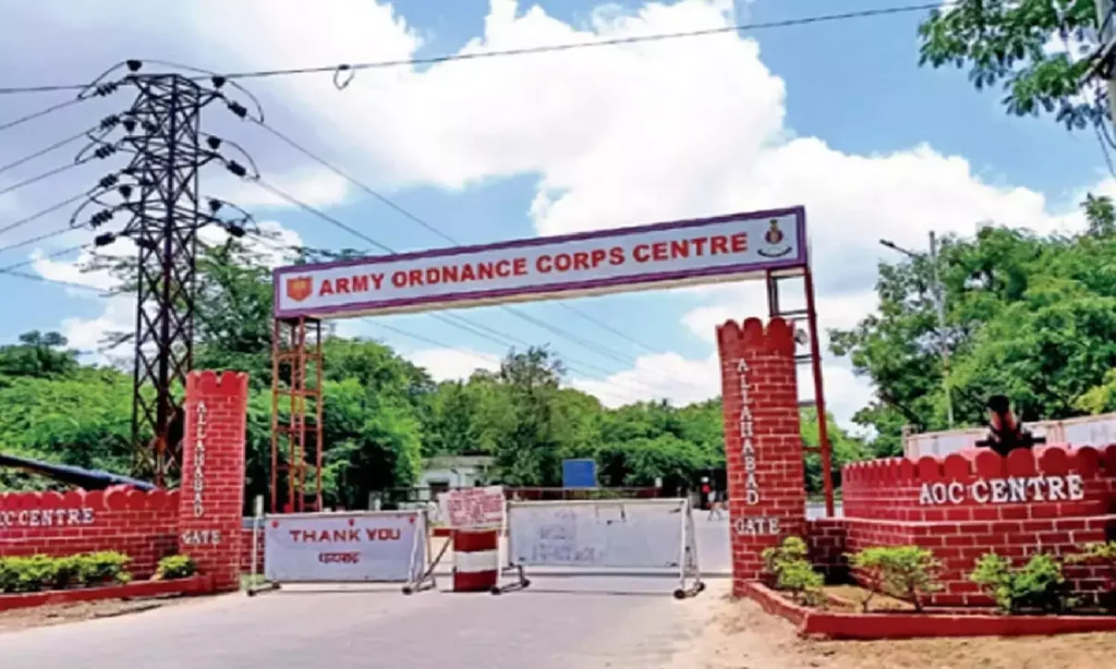 Army Ordnance Corps Centre entrance in Secunderabad