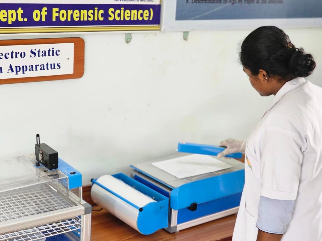 Forensic science laboratory equipment representing AP Scientific Assistant recruitment