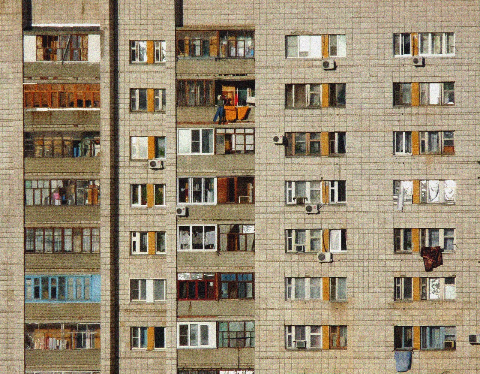 Multi-storey apartment building representing residential rental housing