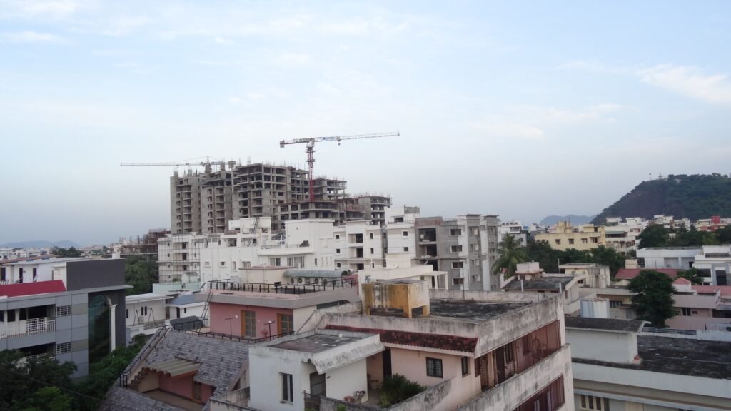 Buildings in Vijayawada, Andhra Pradesh