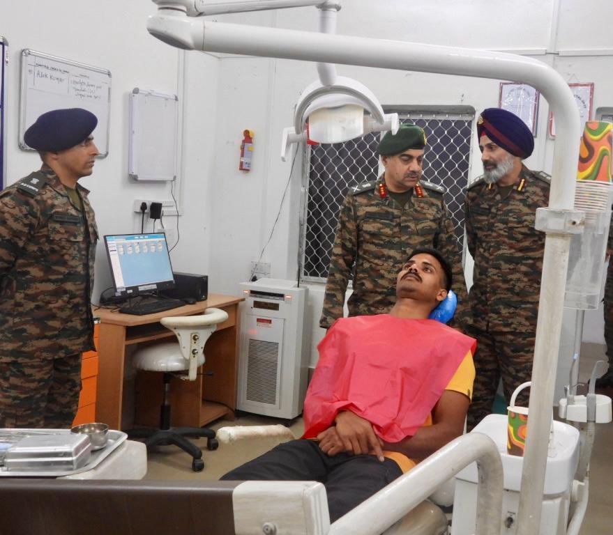 Army Dental Corps dental care facility