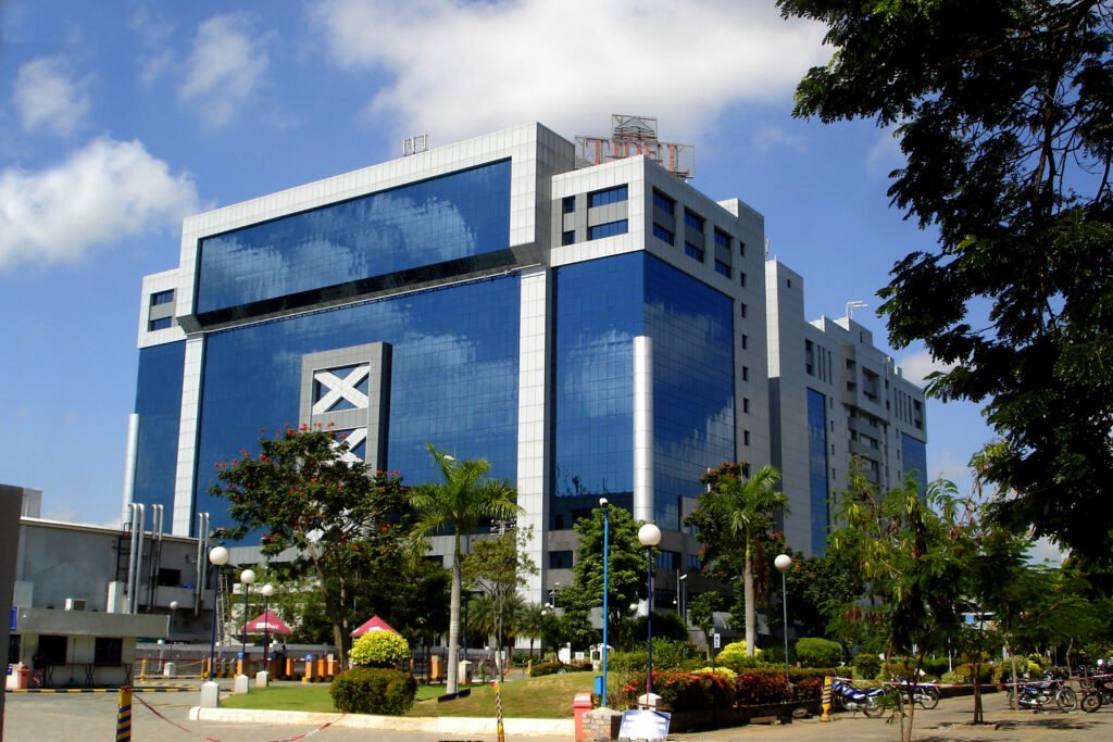 Front view of TIDEL Park Chennai, where C-DAC Chennai is located