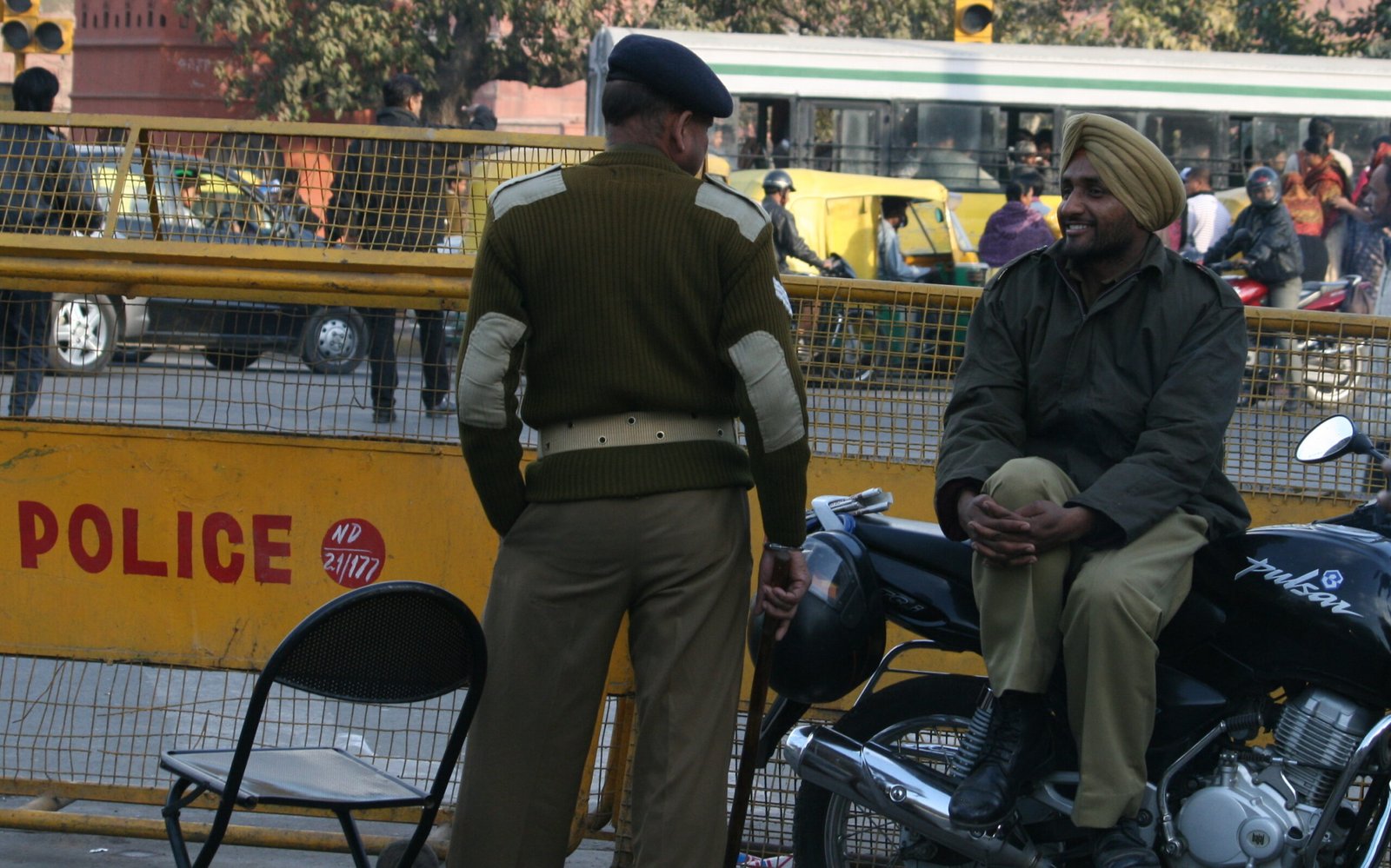 Delhi Police officers relevant to SSC CPO Sub-Inspector recruitment