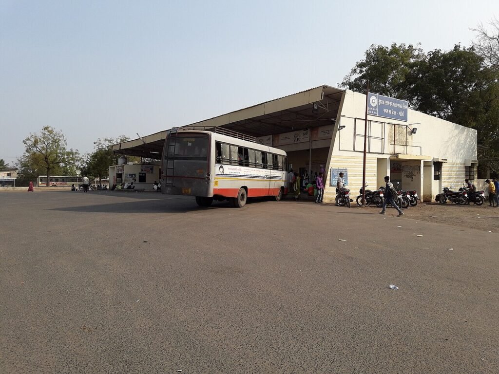 GSRTC bus station in Bodeli Gujarat