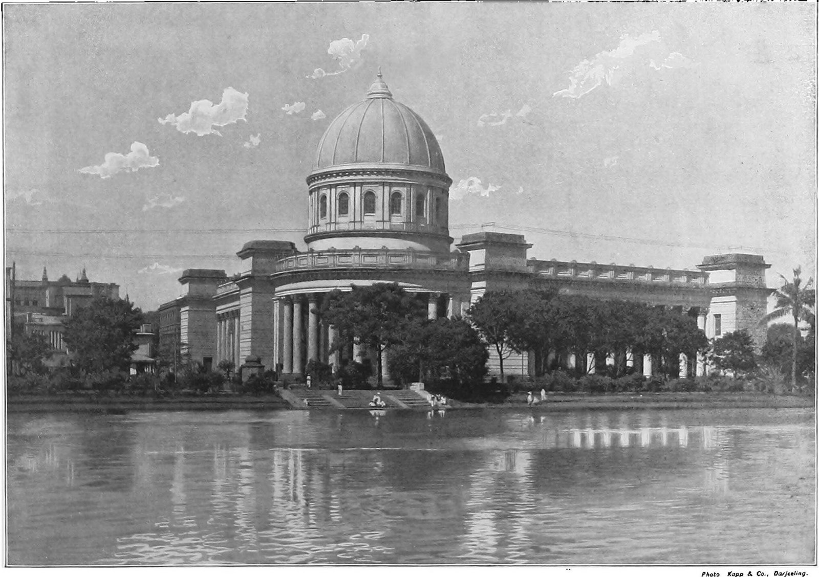 Historic General Post Office building in Kolkata, India