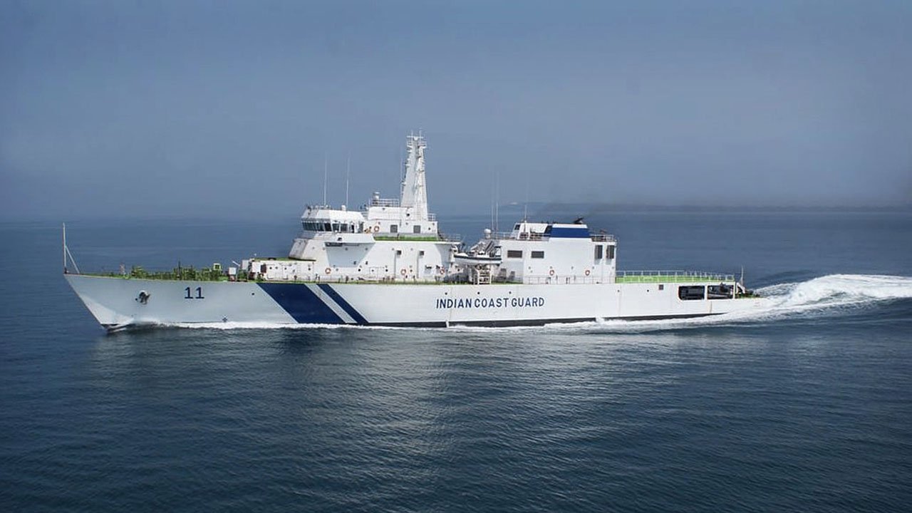 ICGS Samarth Indian Coast Guard patrol vessel