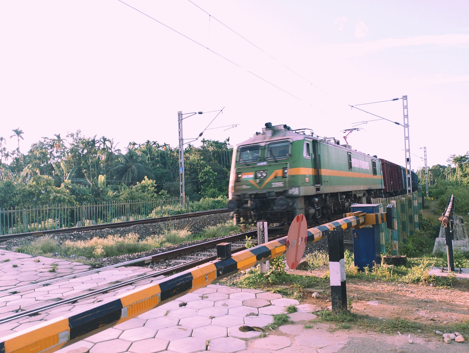 Indian Railways passenger train illustrating child train ticket age rules