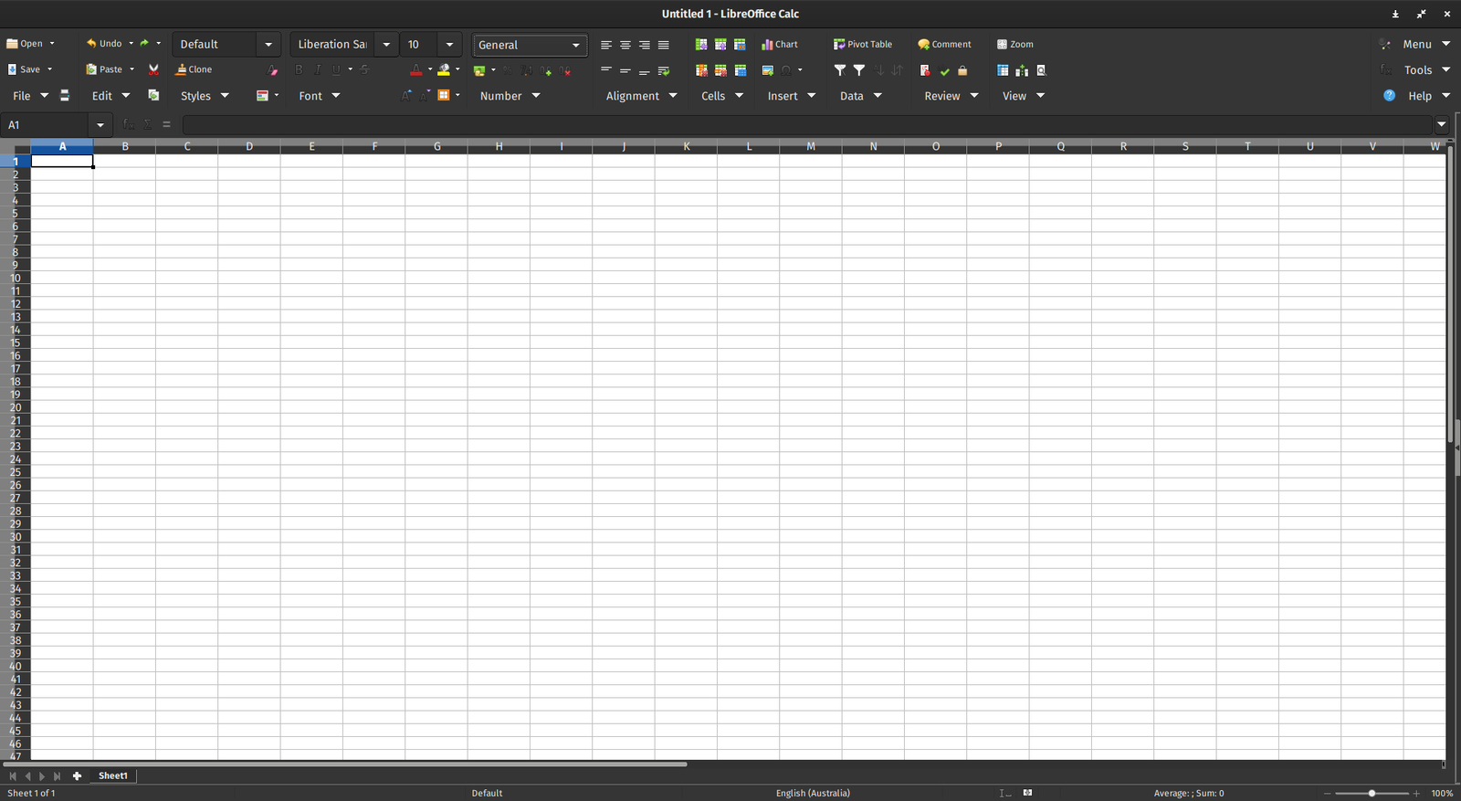 Age calculator in LibreOffice Calc spreadsheet interface