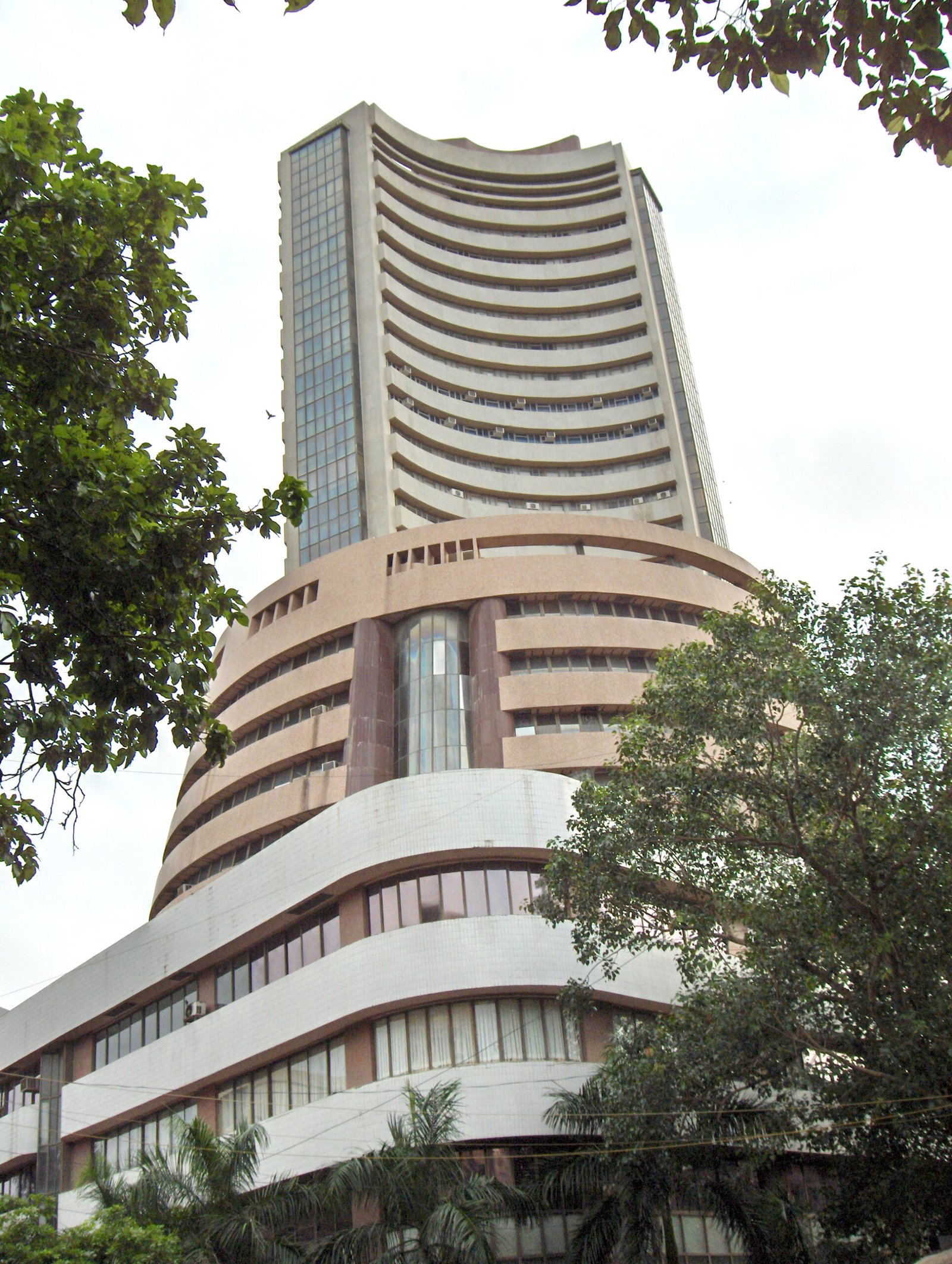 Bombay Stock Exchange building in Mumbai illustrating India's securities market