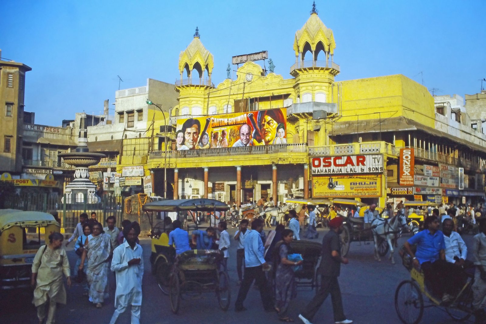 Historic movie theater in Old Delhi illustrating cinema ticket age limit in India 2026