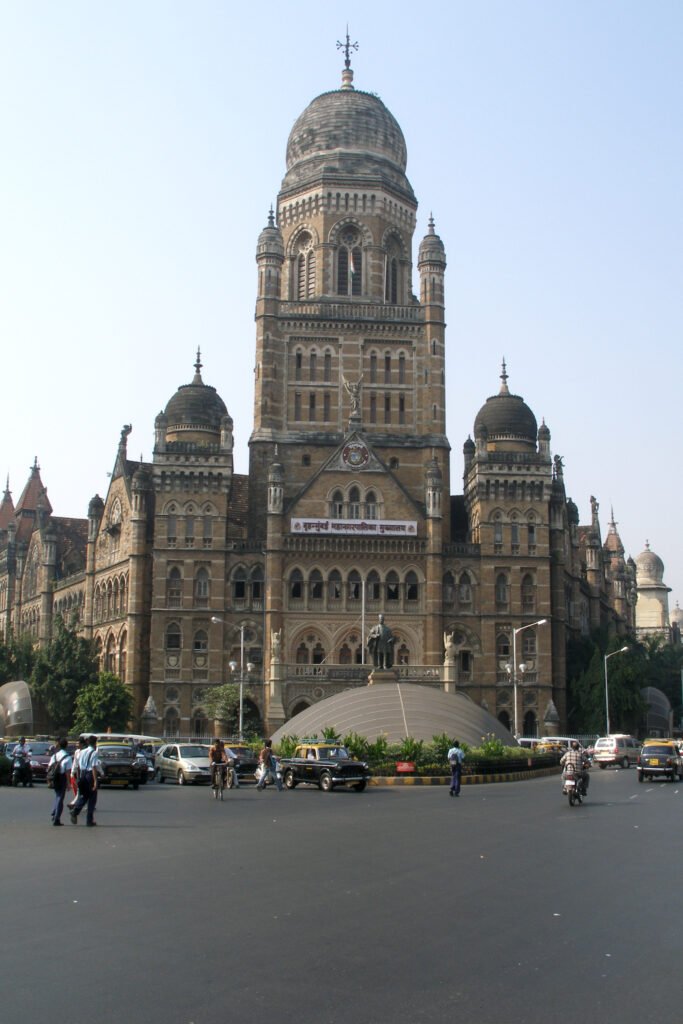 Historic civic building in Mumbai, India
