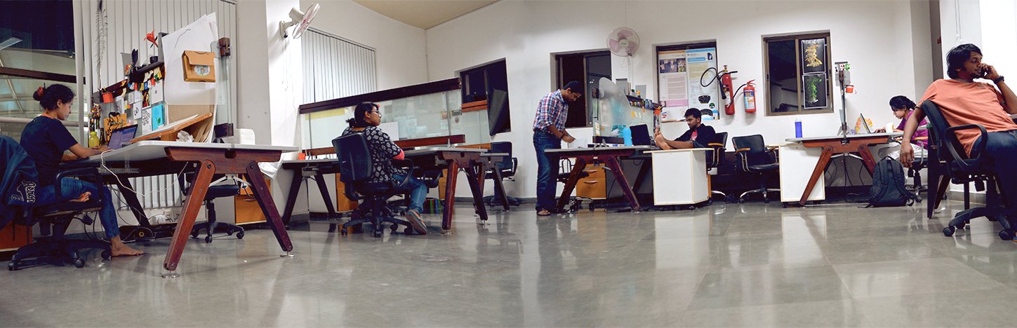 Architecture design studio where students work in Bangalore