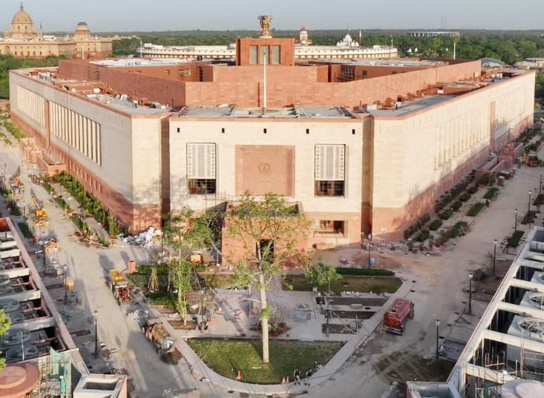 PwBD age relaxation in government jobs 2026 and the New Parliament Building in New Delhi