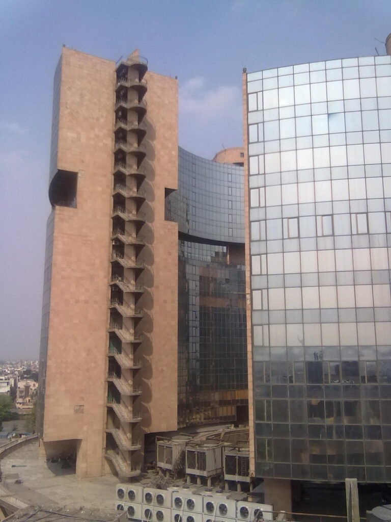 Scope Minar office complex in Laxmi Nagar, New Delhi