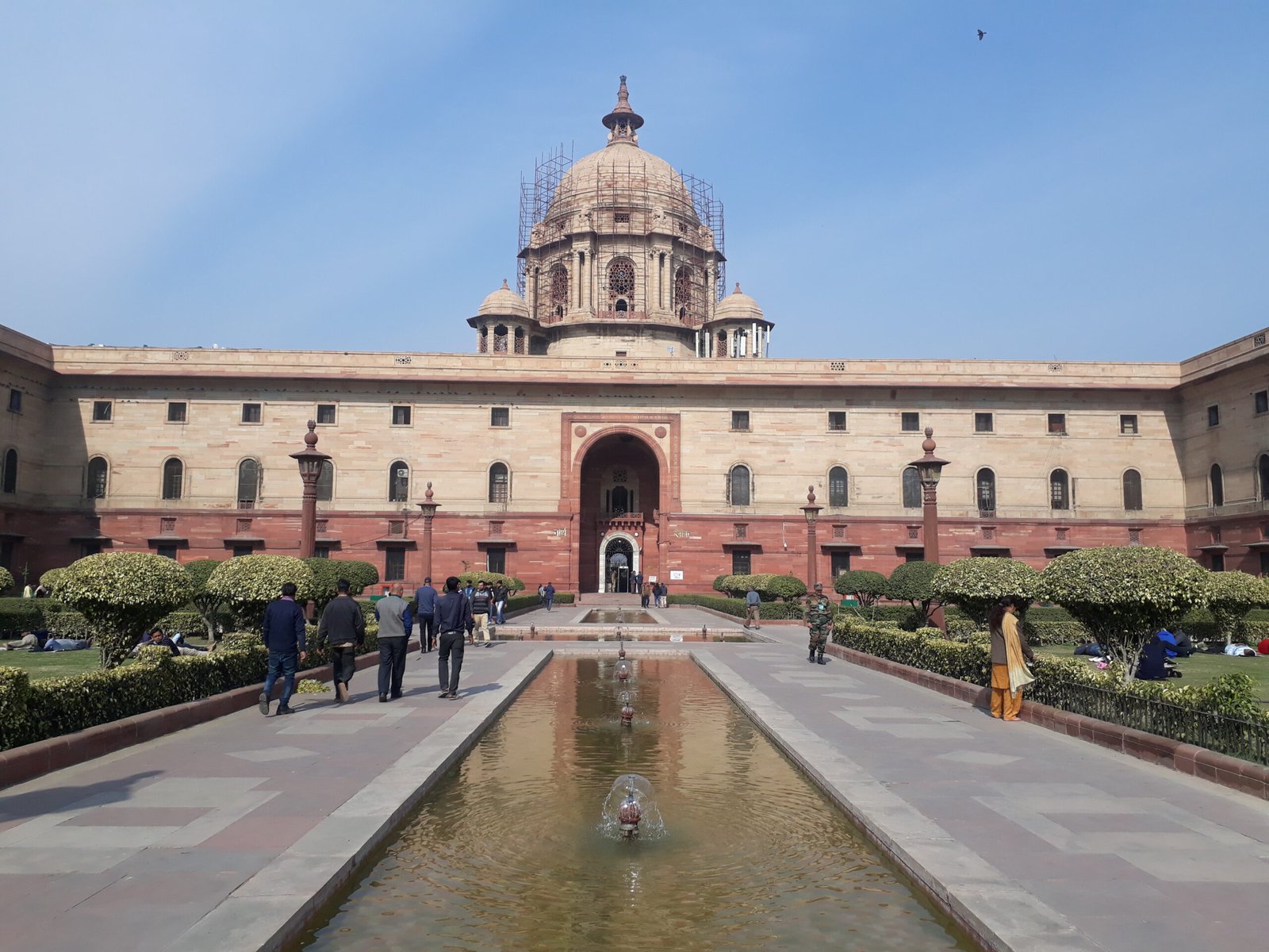 North Block of the Central Secretariat on Raisina Hill, New Delhi
