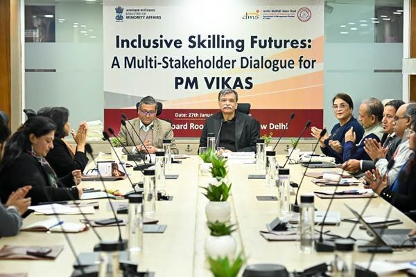 PM VIKAS inclusive skilling dialogue hosted by the Ministry of Minority Affairs and IIT Delhi