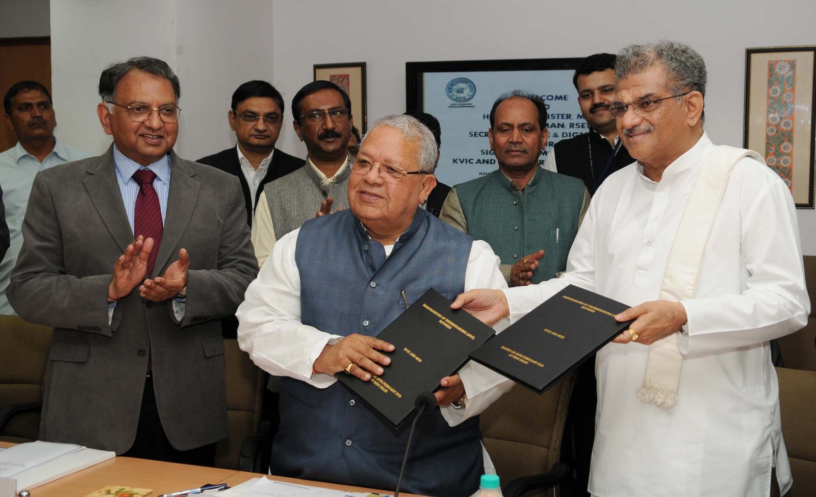 KVIC and RSETI entrepreneurship initiative involving MSME development