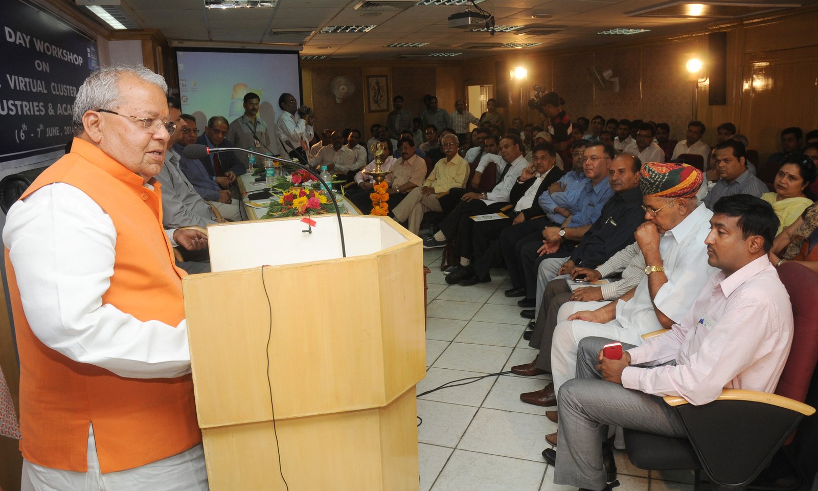 Indian MSME entrepreneurship workshop illustrating training and support for new micro enterprises