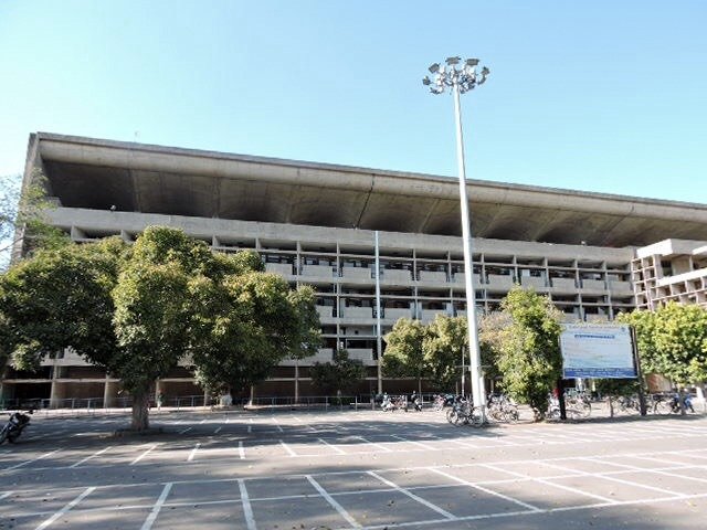 Punjab and Haryana High Court building in Chandigarh