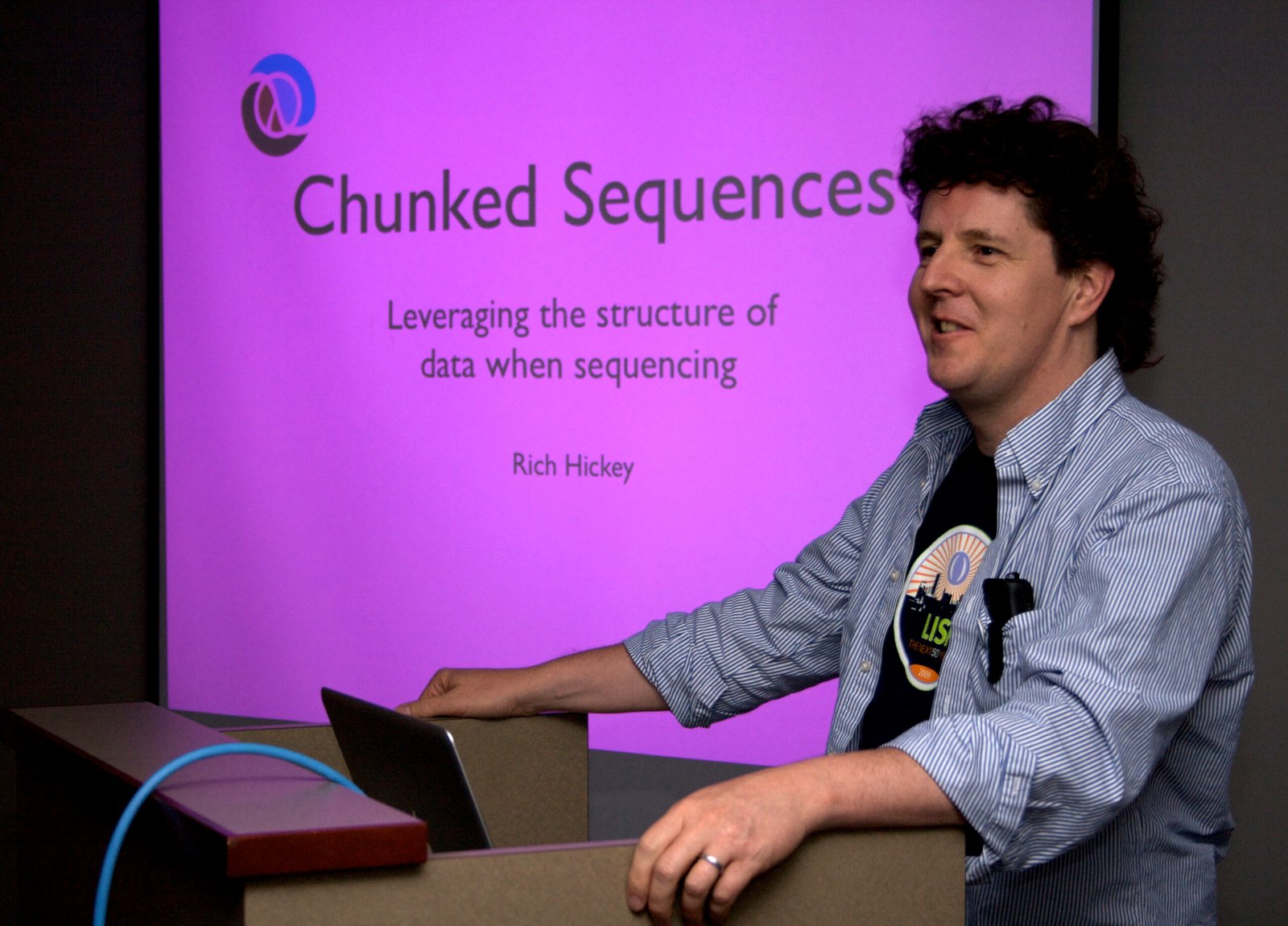 Rich Hickey, creator of the Clojure programming language
