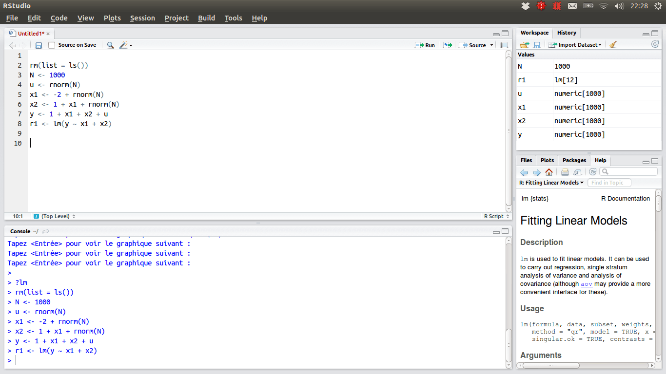 RStudio R code example for age calculator