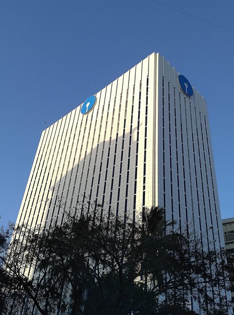 State Bank of India headquarters at Nariman Point in Mumbai
