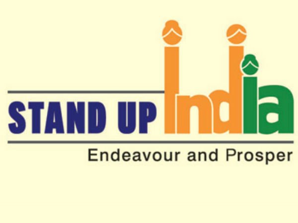 Stand Up India scheme logo with Endeavour and Prosper tagline