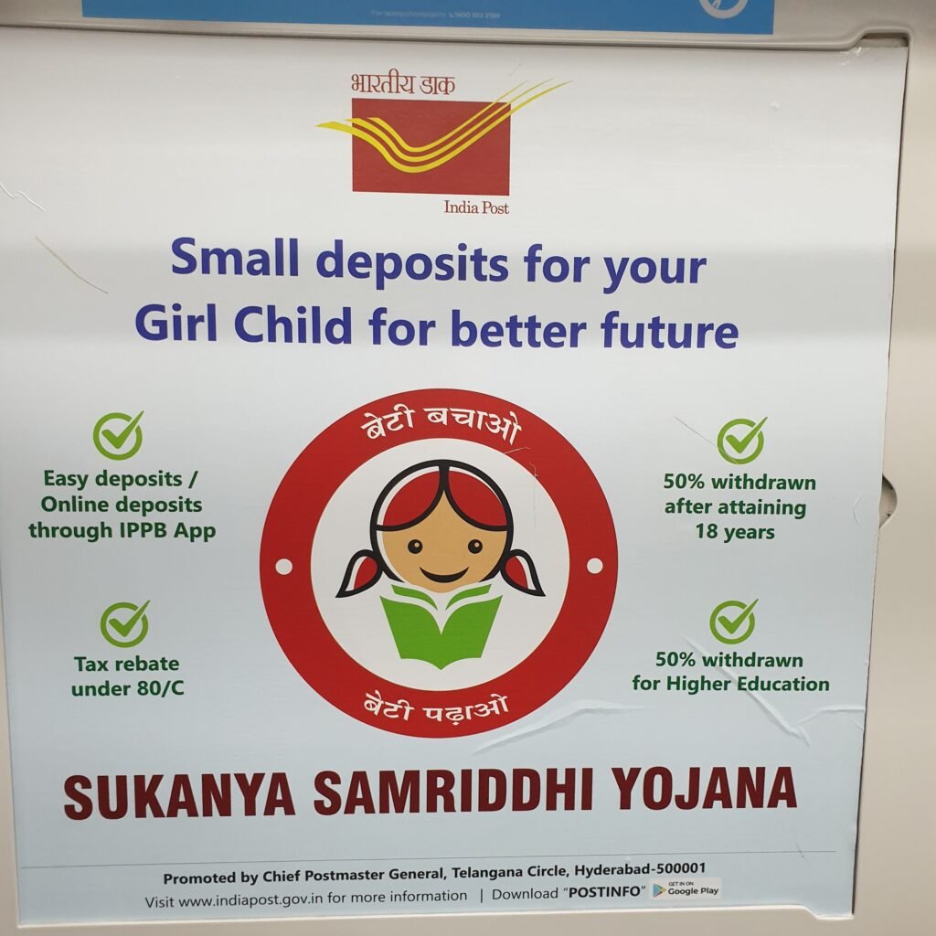 Sukanya Samriddhi Yojana India Post scheme advertisement