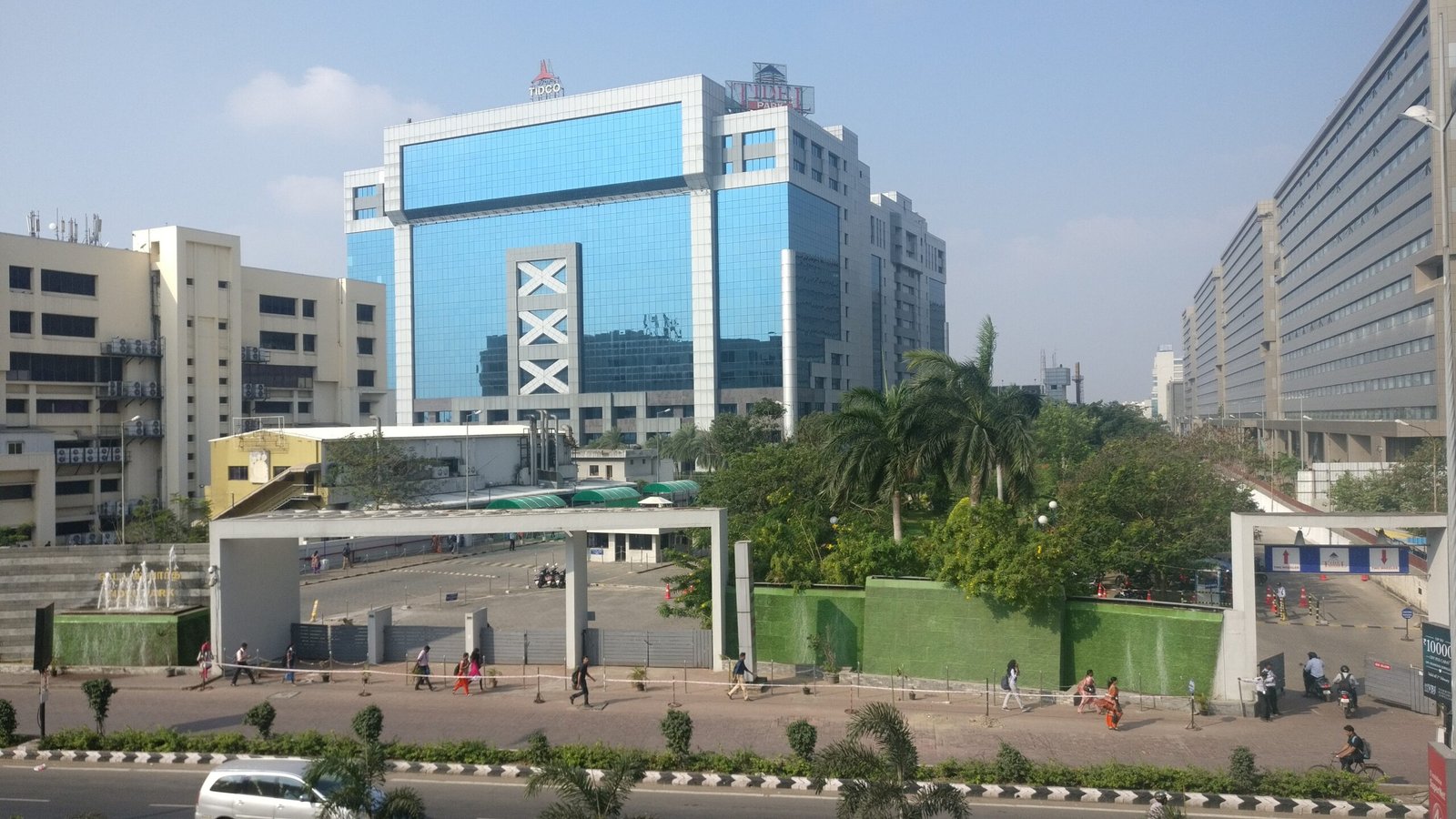 Wide view of TIDEL Park Chennai