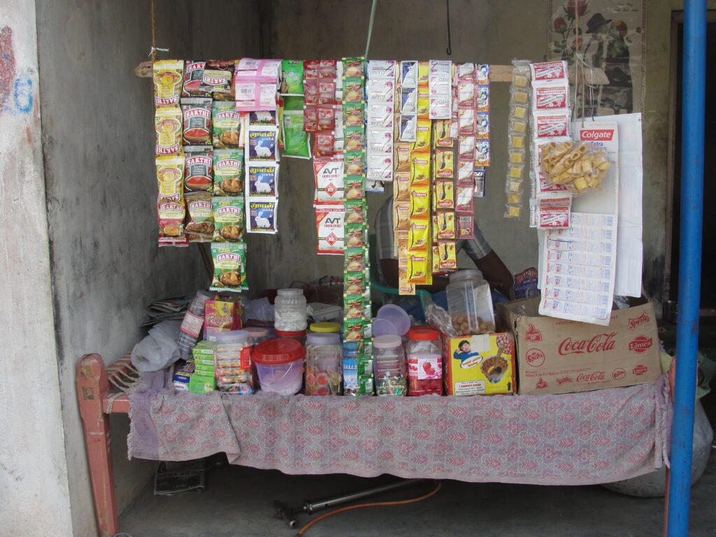 Village shop illustrating a small enterprise eligible to be considered for MSME registration