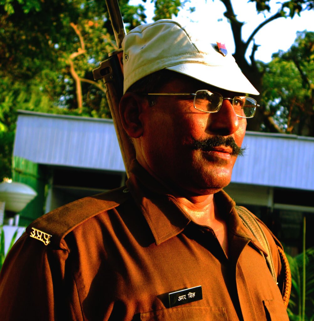 Uttar Pradesh police constable, used as a representative image for UP Home Guard PET 2026
