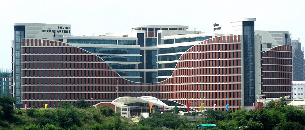 Uttar Pradesh Police Headquarters in Lucknow