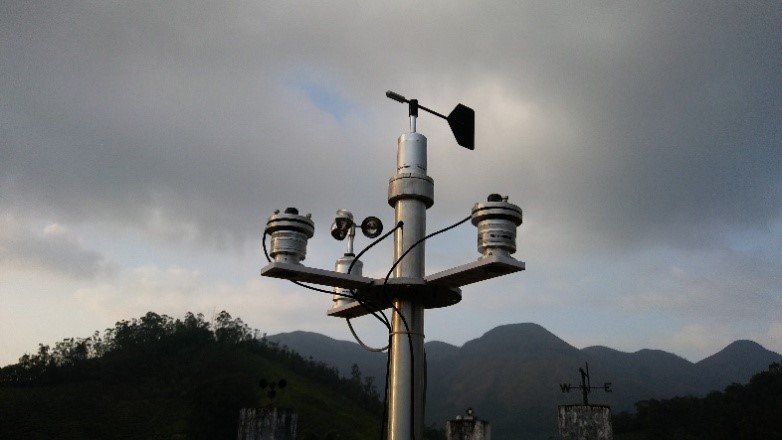 India Meteorological Department Doppler weather radar used for atmospheric observations