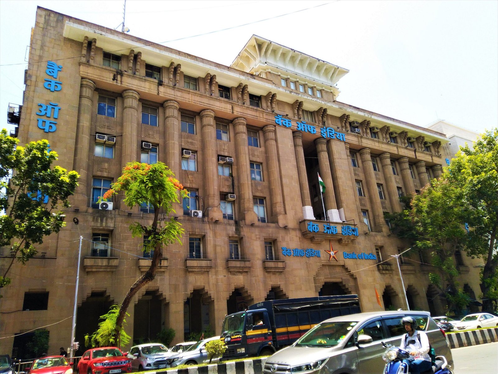 Bank of India Mumbai main branch building