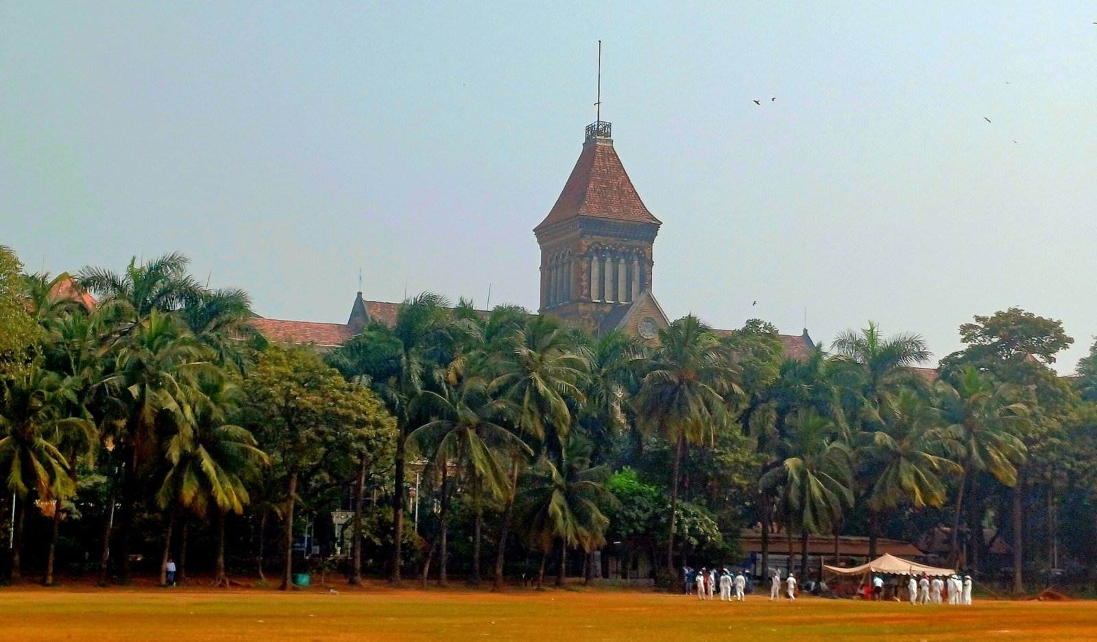 Mumbai City Civil and Sessions Court building seen from Oval Maidan