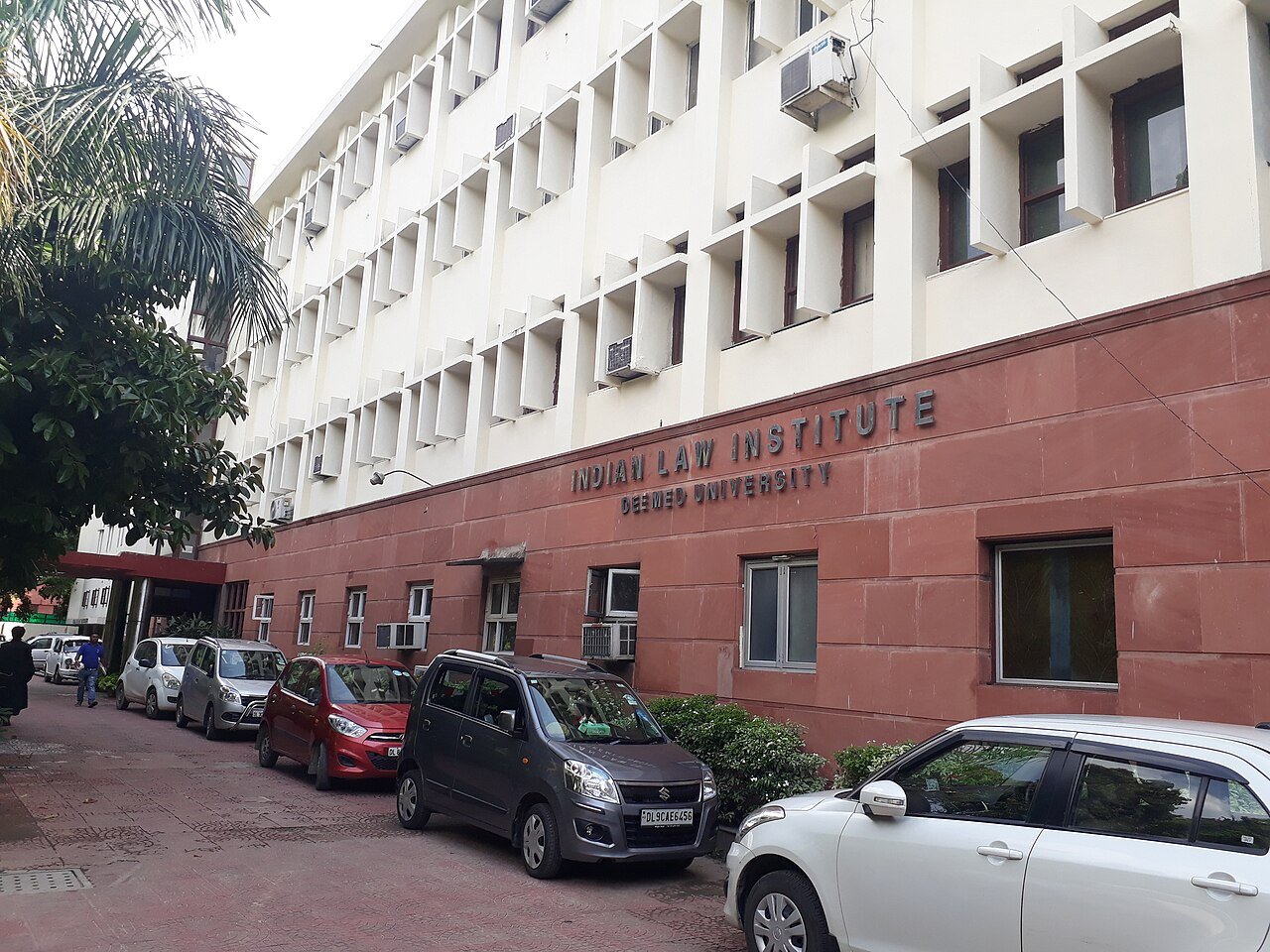 Exterior of the Indian Law Institute in New Delhi, opposite the Supreme Court of India